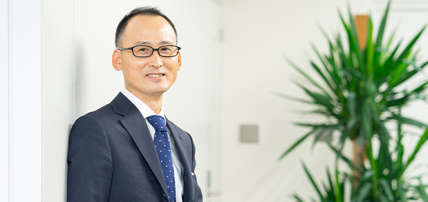 取締役経営企画部門長:三宅 哲史